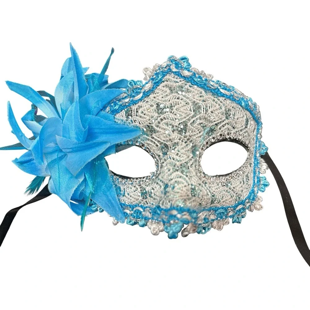 Mardi Gras Venetian Masquerade Ball Mask Party Collection Halloween Lot of 7 NEW